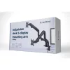 Gembird MA-DA2-02 17"-32" kétkaros asztali monitor tartó konzol