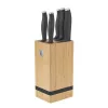 Set de cuțite Berlinger Haus BH/2968 antracit mat, 6 piese, cu suport din bambus
