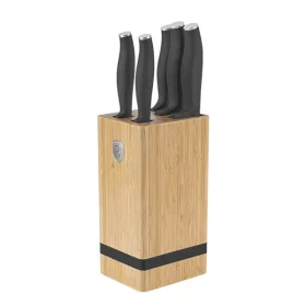   Set de cuțite Berlinger Haus BH/2968 antracit mat, 6 piese, cu suport din bambus
