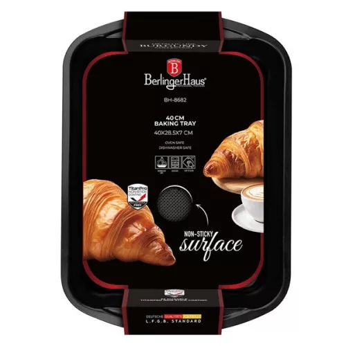 Tavă de copt Berlinger Haus BH/8682 vișinie 40x28,5 cm