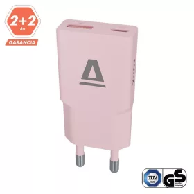   AVAX CH641P NANO SLIM 30W USB-C (PD3.0)+USB-A (QC3.0) pink hálózati töltő
