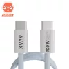 Kábel pre dátum je k dispozícii AVAX CB610LB MAGNETY 100W 1m USB-C
