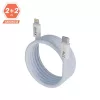 Kábel pre dátum je k dispozícii AVAX CB611LB MAGNETY 27W 1m USB-C - Lightning