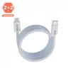 Kábel pre dátum je k dispozícii AVAX CB611LB MAGNETY 27W 1m USB-C - Lightning