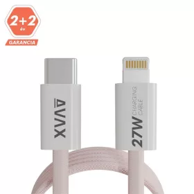   AVAX CB611P MAGNETY 27W 1m USB-C - Lightning adat- és töltőkábel
