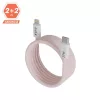 AVAX CB611P MAGNETY 27W 1m USB-C - Lightning adat- és töltőkábel