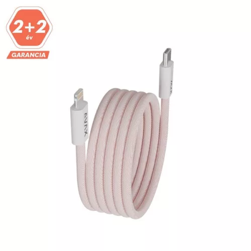 AVAX CB611P MAGNETY 27W 1m USB-C - Lightning adat- és töltőkábel