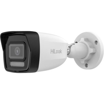   HiLook IPC-B140HA-LU(2.8mm) /Kültéri/4MP/2,8mm/IR/Láthatófény 30m/WDR/MD 2.0/Smart Hybrid Light PoE IP csőkamera