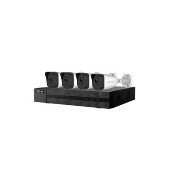   HiLook DS-J142I(STD)/Hi-NK-4284B IP kamera szett, 4x4MP csőkamerával, beépített 2TB HDD-vel