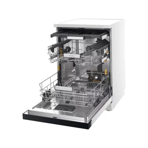 Whirlpool W7F HS41 biela, počet programov: 8, voľne stojaca, 15 súprav riadu