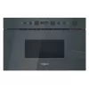 Vstavaná mikrovlnná rúra Whirlpool WMN14BSG, 750W, 22L, sivá