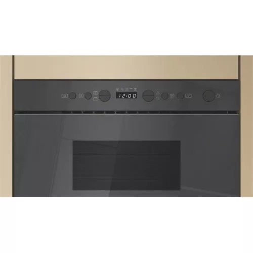 Vstavaná mikrovlnná rúra Whirlpool WMN14BSG, 750W, 22L, sivá