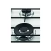 Whirlpool GMWL 628/IXL EE inox, vstavaný, plynový, varná zóna: 3 + 1 wok horák, vstavaný rozmer: 56 cm, varná doska