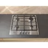 Whirlpool TKRL 660 IX Edelstahl, Einbaugerät, Gas, 4 Kochzonen, Einbaubreite: 56 cm, Kochfeld