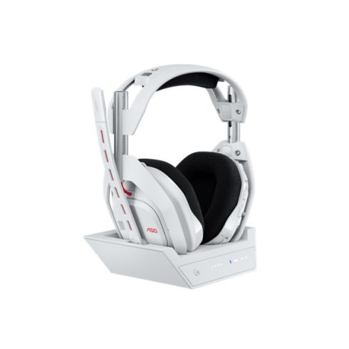Logitech A50 Gen 5 vezeték nélküli fehér headset + bázisállomás fehér