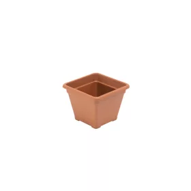 FLAIR Sydney 61311 terra 15x15 cm szögletes virágcserép