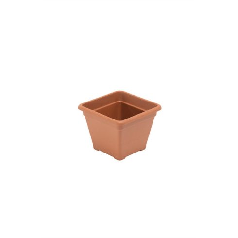 FLAIR Sydney 61311 terra 15x15 cm szögletes virágcserép