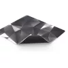 Endorfy Crystal Black L (400x450x3 mm, csúszásgátló, mintás) fekete egérpad