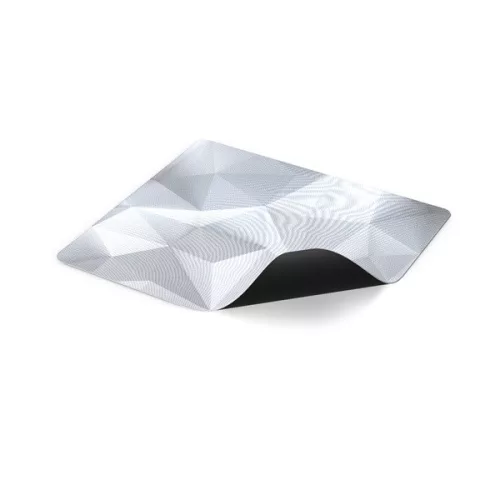 Endorfy Crystal Onyx White L (400x450x3 mm, csúszásgátló, mintás) fehér egérpad