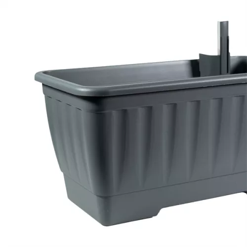 FLAIR 61540 hidrokultúrás antracit 40 cm balkonláda