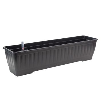 FLAIR 61499 hidrokultúrás antracit 80 cm balkonláda