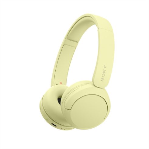 Sony WH-CH520 Bluetooth sárga fejhallgató