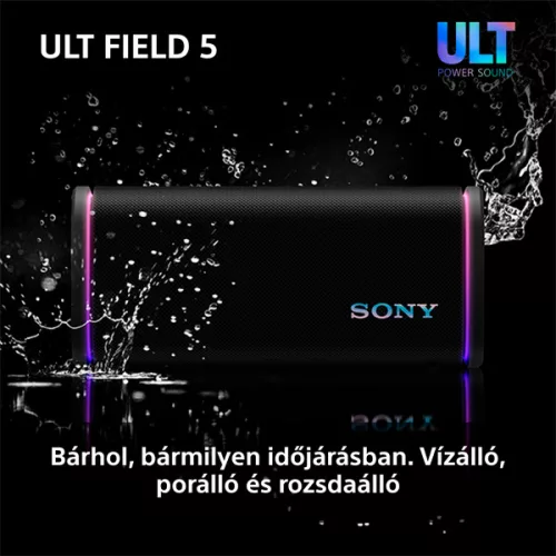 Sony ULT Field 5 fehér Bluetooth hangszoró