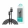 Devia ST108028 Gracious Series v2 10W USB/USB C 2m fekete adat-és töltőkábel