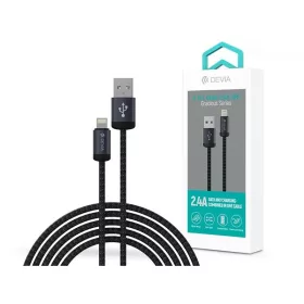   Kábel pre dátum je k dispozícii Devia ST108042 Gracious Series v2 12W USB/Lightning 2m čierny