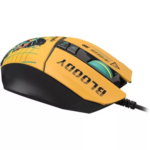 A4-Tech A4TMYS47620 Bloody W63 Max eSport Renegade Sunset RGB vezetékes optikai gamer egér