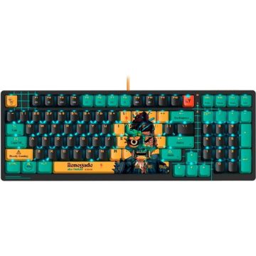   A4-Tech A4TKLA47622 Bloody AT98 US mechanikus (Alpha Switch) RGB Renegade vezetékes gamer billentyűzet