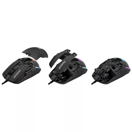 Tracer TRAMYS47507 Master GameZone RGB PixArt fekete vezetékes optikai egér