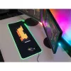 Tracer TRAPAD47549 Maxi RGB GameZone 800x300 mm RGB világítás szövet fekete billentyűzet és egérpad