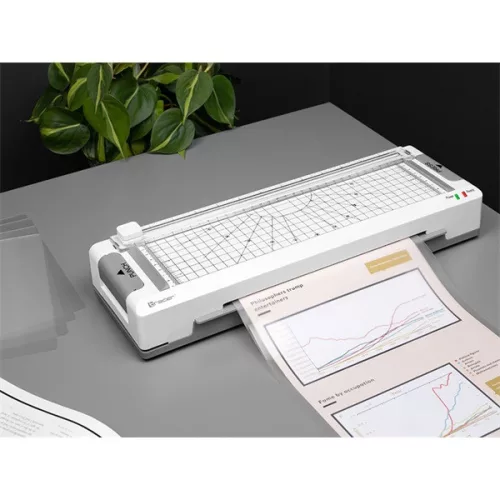 Tracer TRANIS47269 TRL-7 Višenamjenski A4 25 cm/min bijelo-sivi laminator