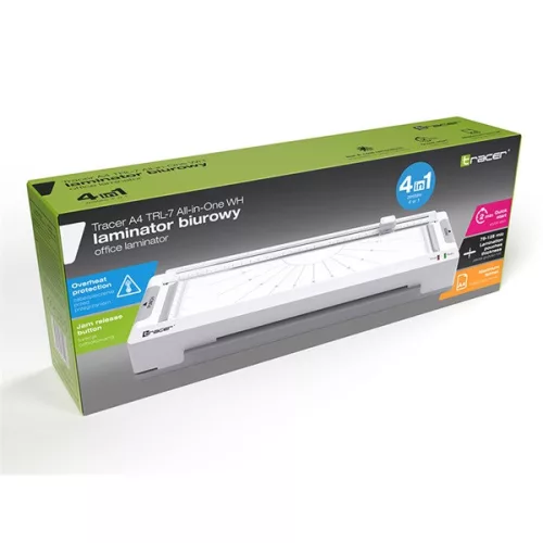 Tracer TRANIS47269 TRL-7 Višenamjenski A4 25 cm/min bijelo-sivi laminator