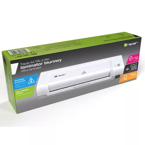 Tracer TRANIS47266 TRL-5 WH A4 28 cm/min toplo bijeli laminator