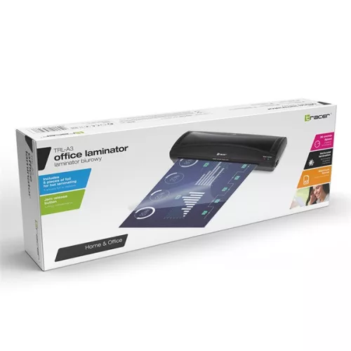 Tracer TRANIS42004 TRL-A3 A3 30cm/min hladno-topli crni laminator