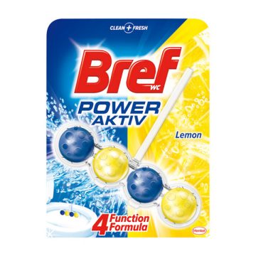 Bref Power Aktív lemon 50g wc illatosító