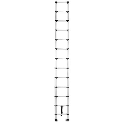 IRIS TOOLS HL-100 3,8 m teleszkópos acél létra, összecsukható, 125 kg teherbírás