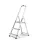IRIS TOOLS HL-300-3S 3 (2+1) lépcsős alumínium létra, összecsukható, 125 kg teherbírás