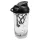 Sticlă shaker transparentă neagră Nike 25 101.2242.910.16