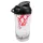 Sticlă shaker transparentă Nike 25 101.2242.912.16 roșie