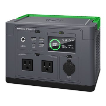   APC PPS330-GR OffGrid 330 332Wh Lítium-ion 230V hordozható akkumulátor állomás