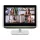 HP Poly 21,5" Studio P21 FHD USB-A/USB-C MultiTouch Monitor professzionális videókonferencia-állomás
