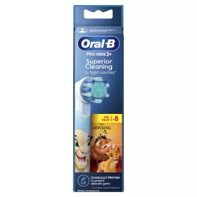   Súprava 8 mysov pre elektrické elektrické spotrebiče Oral-B EB10-8 Lion King pre deti
