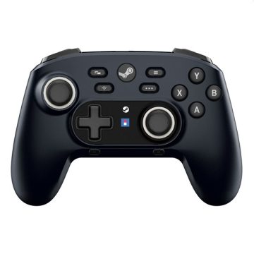   Hori HPC-055E Horipad Steam/Steam Deck/PC vezeték nélküli porgramozható fekete kontroller