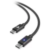 Hori SPF-041E Charging Play 60W 3m PlayStation 5 DualSense USB Type C adat és töltő kábel
