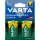 Varta 56720101412 Power góliát D 3000mAh akkumulátor 2db/csomag (műanyagmentes csomagolás)