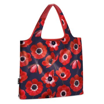 Ars Una Anemones Dark 5352 22 L bevásárlótáska
