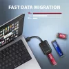 Axagon ADM2-AM USB-A 3.2 Gen2 - 1x NVMe/SATA SSD adapter